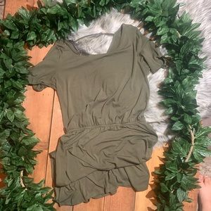 Midi Dress with side slit